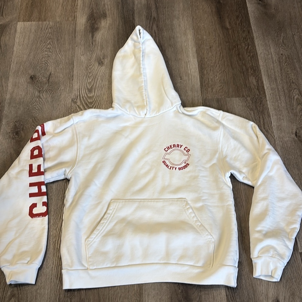 Cherry LA White Hoodie - Picture 7 of 11